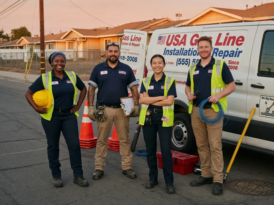 Gas Line Installation company in Pixley, CA